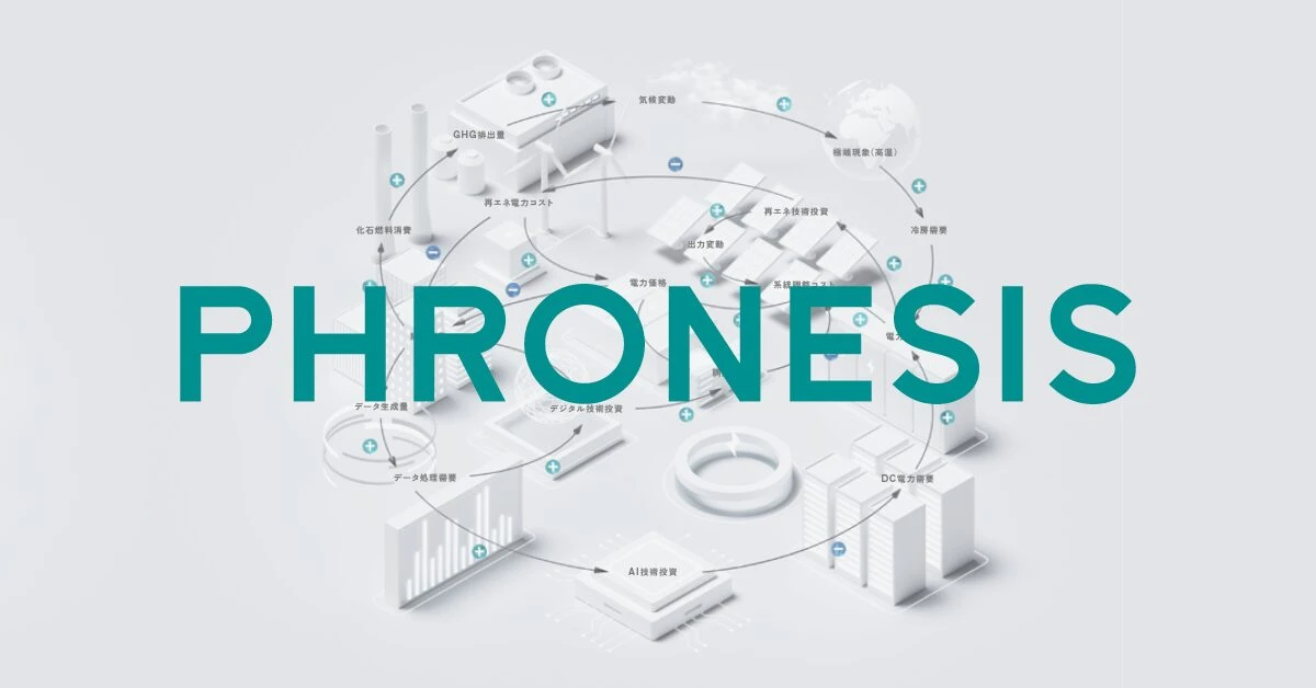 NOSIGNER Designs the Cover of Phronesis Vol. 26: “Energy Map of the Future”